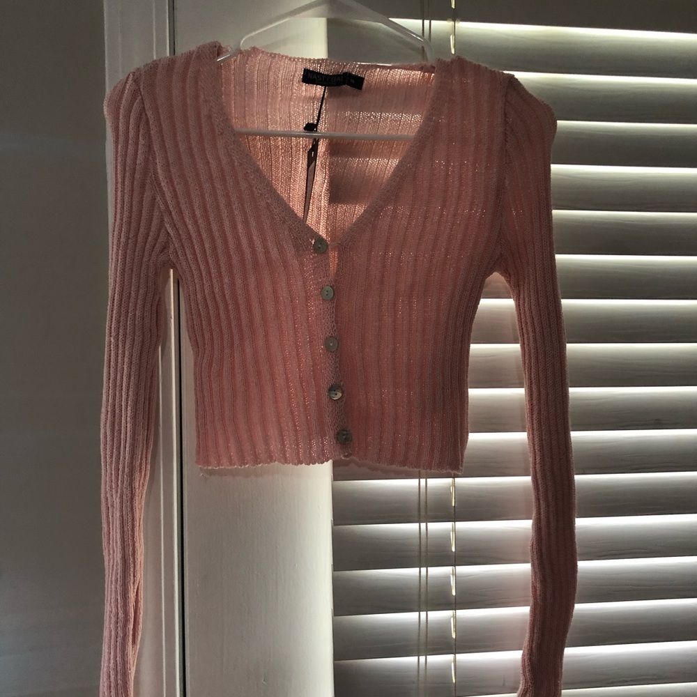 Pink sweater